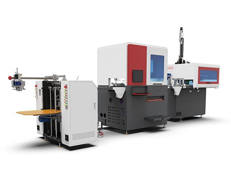 Machine de fabrication automatique intelligente de boîtes rigides
