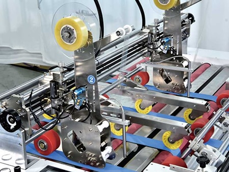 Machine d'application de ruban transparent, LY-1500TMJ 